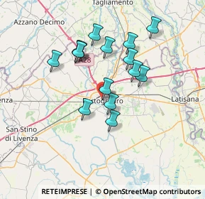 Mappa Via Garibaldi, 30026 Portogruaro VE, Italia (6.042)