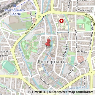 Mappa Via Garibaldi, 58, 30026 Portogruaro, Venezia (Veneto)