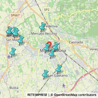 Mappa Via Santa Maria in Colle, 31044 Montebelluna TV, Italia (2.37833)