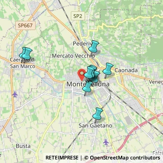 Mappa Via Santa Maria in Colle, 31044 Montebelluna TV, Italia (1.28545)