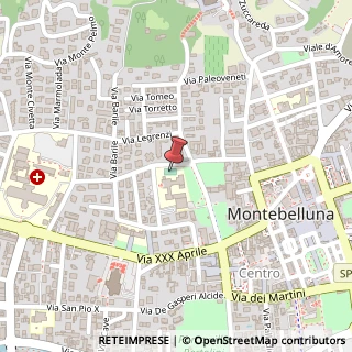 Mappa Via Canova Antonio, 34, 31044 Montebelluna, Treviso (Veneto)