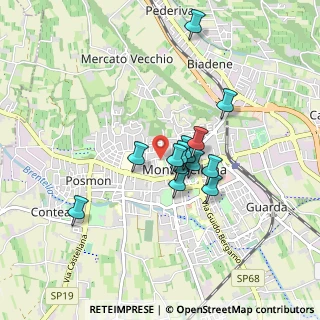 Mappa Via Santa Maria in Colle, 31044 Montebelluna TV, Italia (0.64214)