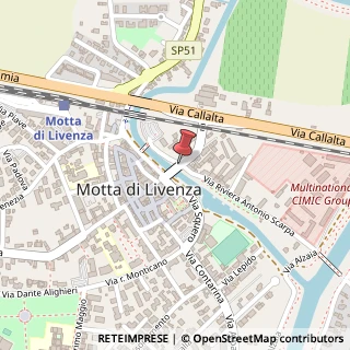 Mappa Piazza Umberto I, 10, 31045 Motta di Livenza, Treviso (Veneto)