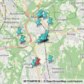 Mappa Via Cavour, 21040 Vedano Olona VA, Italia (1.4635)
