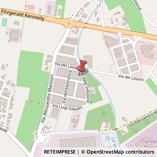 Mappa Via delle Industrie, 4, 30025 Fossalta di Portogruaro, Venezia (Veneto)