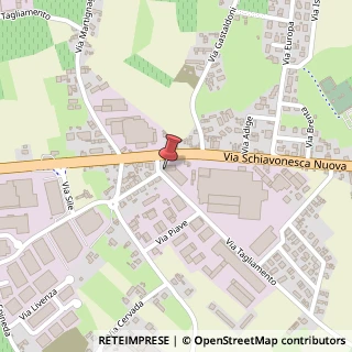 Mappa Via Tagliamento, 11, 31040 Volpago del Montello, Treviso (Veneto)