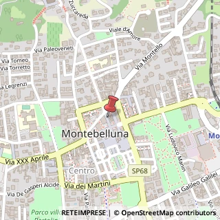 Mappa Piazza Nicolò Tommaseo, 14, 31044 Montebelluna, Treviso (Veneto)