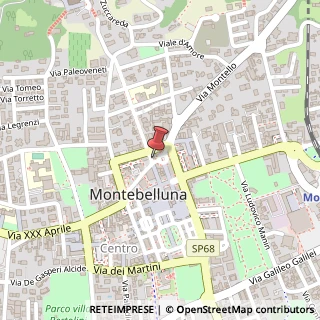 Mappa Piazza Nicolò Tommaseo, 1, 31044 Montebelluna, Treviso (Veneto)