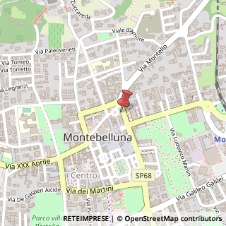 Mappa Via Luigi Pastro, 21, 31044 Montebelluna, Treviso (Veneto)