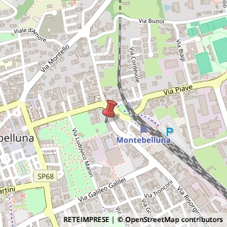 Mappa Via Risorgimento, 2, 31044 Montebelluna, Treviso (Veneto)
