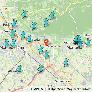 Mappa Via Jacopo Sansovino, 31044 Montebelluna TV, Italia (2.665)