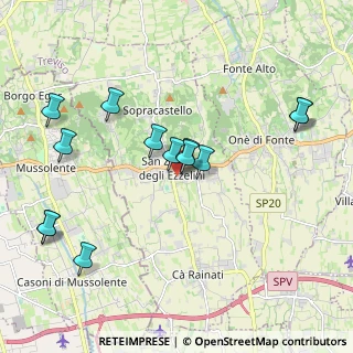 Mappa Via Palladio, 31020 San Zenone degli Ezzelini TV, Italia (2.06462)