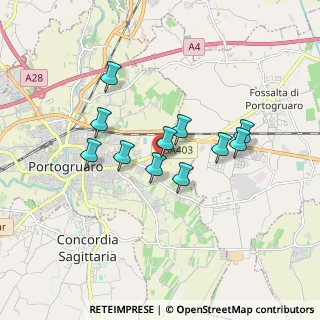 Mappa Via Luigi Capuana, 30026 Portogruaro VE, Italia (1.37455)