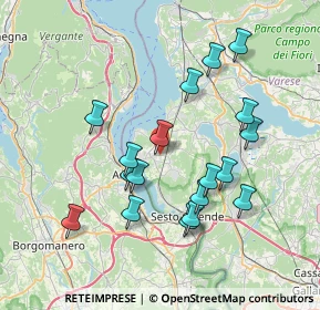 Mappa Via Napoli, 21021 Angera VA, Italia (7.15)