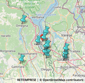 Mappa Via Napoli, 21021 Angera VA, Italia (12.71231)