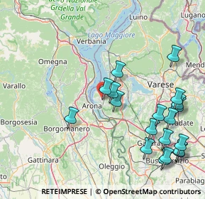 Mappa Via Napoli, 21021 Angera VA, Italia (19.09684)