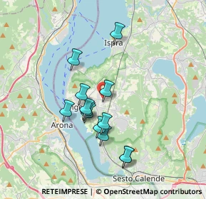 Mappa Via Napoli, 21021 Angera VA, Italia (3.05385)