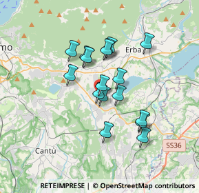 Mappa Via Vittorio Veneto, 22030 Orsenigo CO, Italia (2.69471)