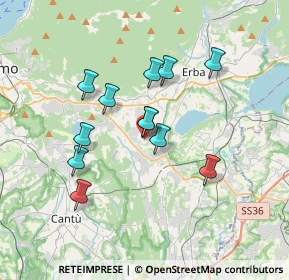 Mappa Via Vittorio Veneto, 22030 Orsenigo CO, Italia (2.94083)