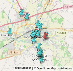 Mappa Via C. Valle, 30026 Portogruaro VE, Italia (1.54667)