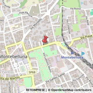 Mappa Corso Mazzini, 46, 31044 Montebelluna, Treviso (Veneto)