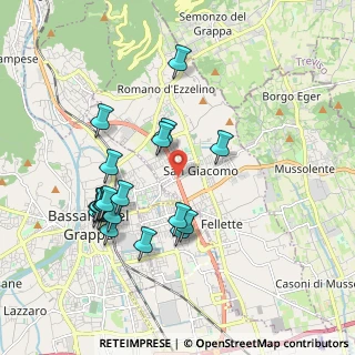 Mappa SS47, 36060 Romano D'ezzelino VI, Italia (1.878)