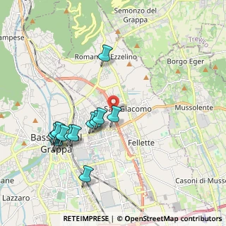 Mappa SS47, 36060 Romano D'ezzelino VI, Italia (2.01643)