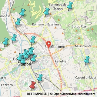 Mappa SS47, 36060 Romano D'ezzelino VI, Italia (2.88941)