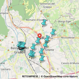 Mappa SS47, 36060 Romano D'ezzelino VI, Italia (1.99)