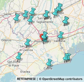 Mappa Via Giacomo Leopardi, 30026 Portogruaro VE, Italia (16.677)
