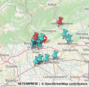 Mappa 31020 San Zenone degli Ezzelini TV, Italia (10.77)