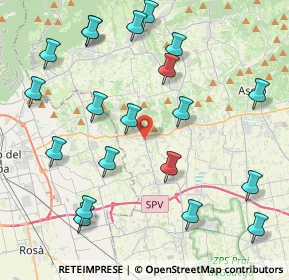 Mappa 31020 San Zenone degli Ezzelini TV, Italia (4.8555)