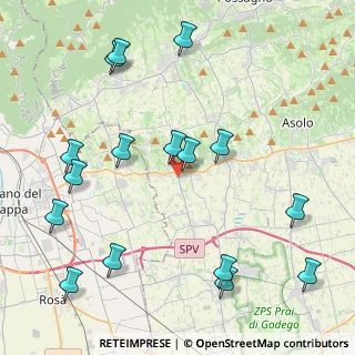 Mappa 31020 San Zenone degli Ezzelini TV, Italia (5.05125)