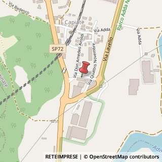 Mappa Via Don Amedeo Airoldi, 13, 23854 Olginate, Lecco (Lombardia)