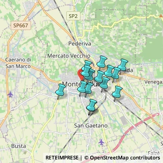 Mappa Via A. Serena, 31044 Montebelluna TV, Italia (1.18067)