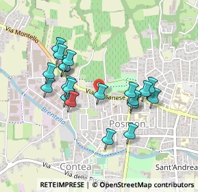 Mappa Via M. Mazzocato, 31044 Montebelluna TV, Italia (0.4125)