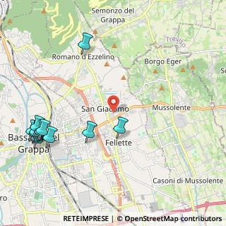Mappa Via Romita, 36060 Romano D'ezzelino VI, Italia (2.74182)