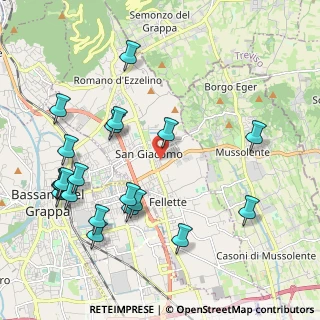 Mappa Via Romita, 36060 Romano D'ezzelino VI, Italia (2.37)