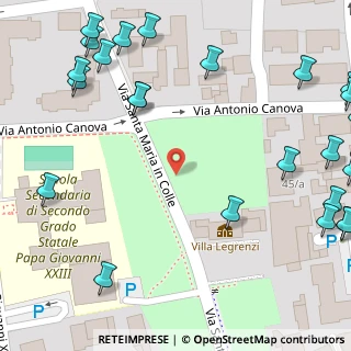 Mappa Via S. Maria in Colle, 31044 Montebelluna TV, Italia (0.1)