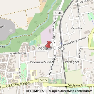 Mappa Via Matteotti,  27, 21040 Vedano Olona, Varese (Lombardia)