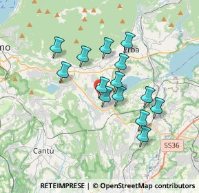 Mappa Orsenigo, 22030 Orsenigo CO, Italia (2.88143)