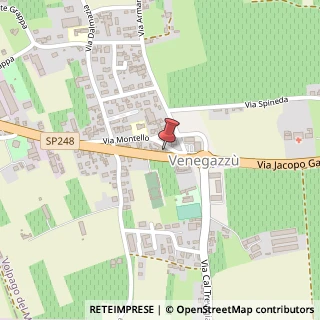 Mappa Via Montello, 5, 31040 Giavera del Montello, Treviso (Veneto)