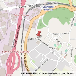 Mappa Via Plinio, 1, 22070 Casnate con Bernate, Como (Lombardia)