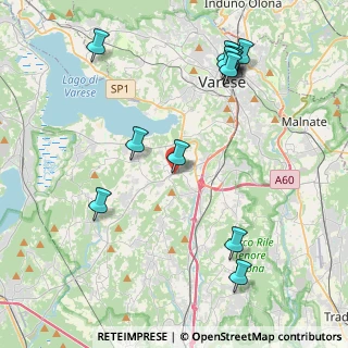 Mappa Via Piave, 21022 Azzate VA, Italia (4.78923)