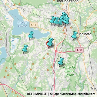 Mappa Via Piave, 21022 Azzate VA, Italia (3.844)