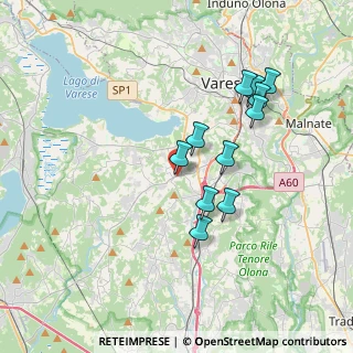 Mappa Via Piave, 21022 Azzate VA, Italia (3.31182)