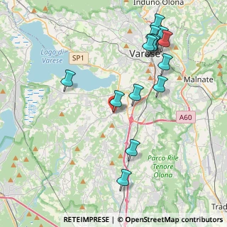 Mappa Via Piave, 21022 Azzate VA, Italia (4.42357)