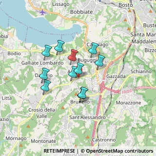 Mappa Via Piave, 21022 Azzate VA, Italia (1.31182)
