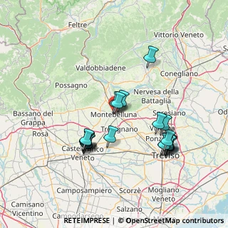 Mappa Via Cornaro Regina, 31044 Montebelluna TV, Italia (14.15)