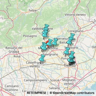 Mappa Via Luigi Pastro, 31044 Montebelluna TV, Italia (12.54706)